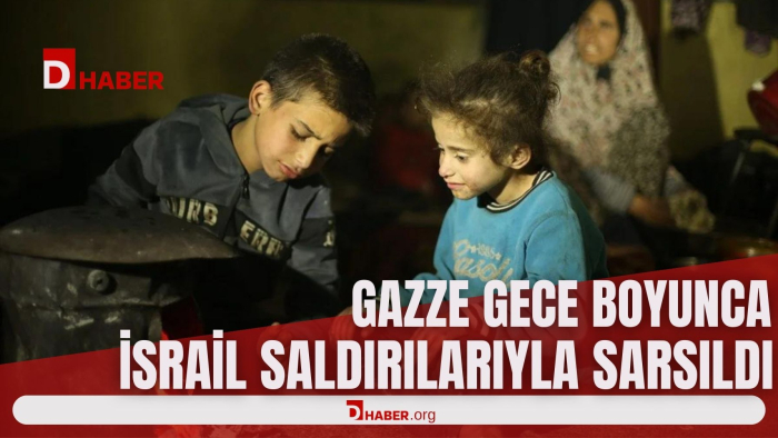 Ramazan'ın İlk Gecesinde Gazze, Gece Boyunca İsrail Saldırılarıyla Sarsıldı